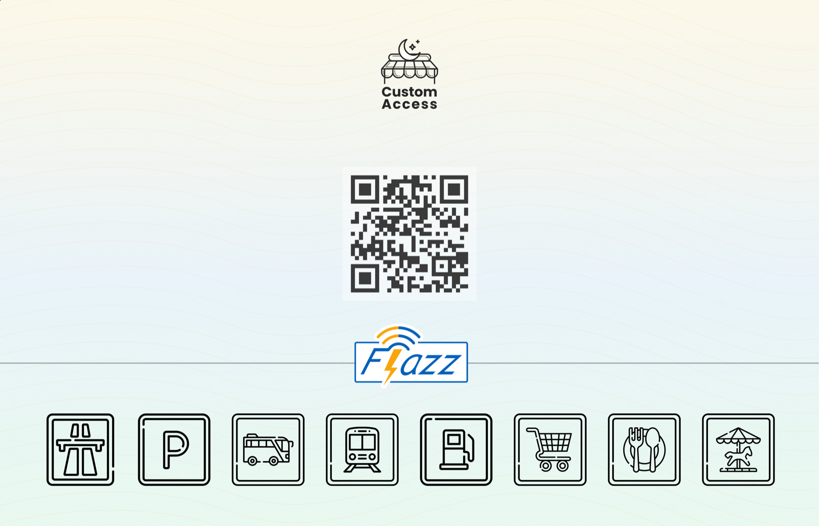 Contoh kartu PET ID CARD sisi belakang
